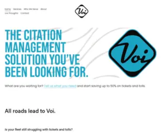 Voilogistics.com(Voi) Screenshot