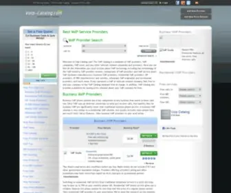 Voip-Catalog.com(Best VoIP Services Reviews) Screenshot