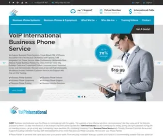 Voip-INT.com(VoIP International Business Phone Service) Screenshot