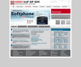 Voip-SIP-SDK.com(A SIP SDK for software developers) Screenshot
