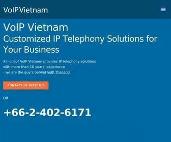 Voip-Vietnam.com(IP Telephony Solutions for your Business) Screenshot