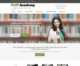 Voipacademy.com(VOIP Academy) Screenshot