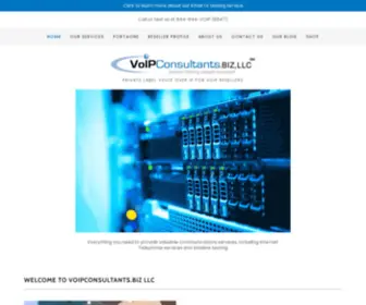 Voipconsultants.biz(Voip Resellers) Screenshot