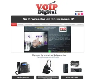 Voipdigital.com.co(Telefonia Voip) Screenshot