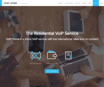 Voiphome.com(VoIP Home) Screenshot