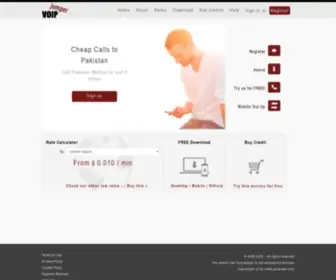 Voipjumper.com(Voip solutions) Screenshot