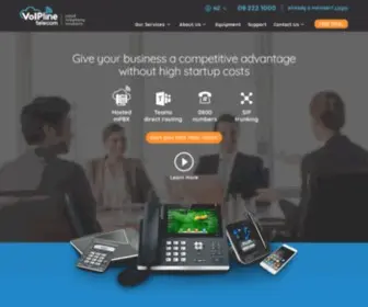 Voipline.co.nz(New Zealand Business VoIP Service Provider) Screenshot