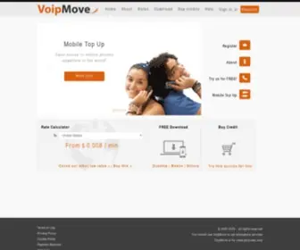Voipmove.com(The cheapest Voip provider you will find) Screenshot