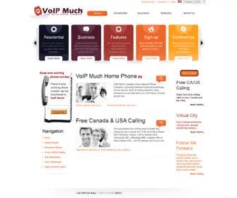 Voipmuch.ca(Home Phone Service) Screenshot