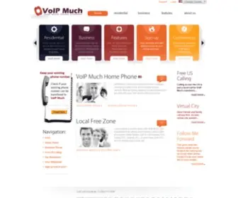 Voipmuch.com(Home Phone Service) Screenshot
