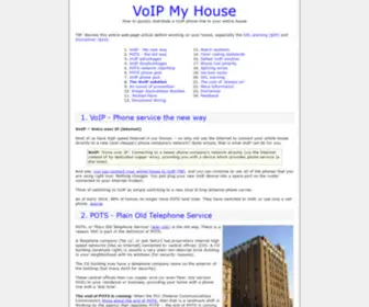 Voipmyhouse.com(VoIP My House) Screenshot