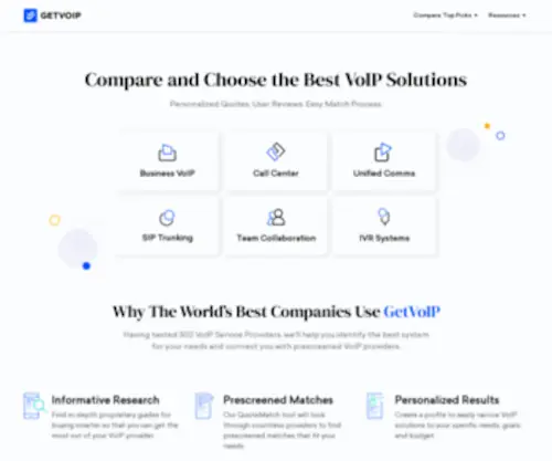 Voipnow.org(Experts in VoIP Providers & Call Center Solutions) Screenshot