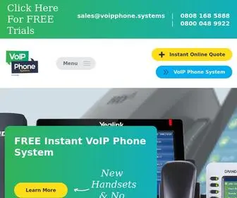 Voipphone.systems(Award winning VoIP Free Phone System supplier) Screenshot