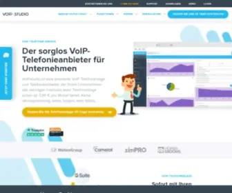 Voipstudio.de(VoIP Telefonanlage) Screenshot