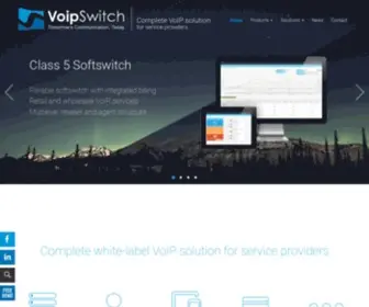 Voipswitch.com(Tomorrow's Communication) Screenshot
