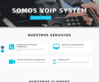 Voipsystem.net.co(VoIP System) Screenshot