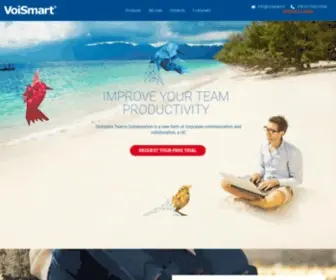 Voismart.com(Centralini, audio e video conferenza in cloud per lo smartworking) Screenshot