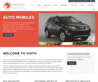 Voith.com.np(VOITH Home) Screenshot