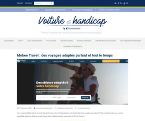 Voiture-ET-Handicap.fr(Voiture handicapée) Screenshot