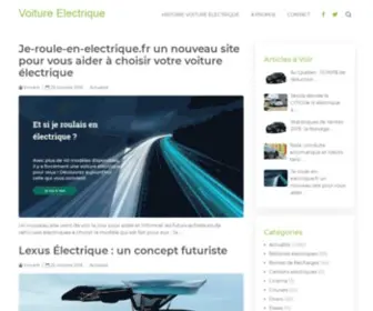 Voitureelectrique.net(Voiture Electrique) Screenshot