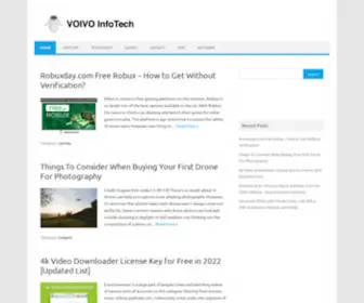 Voivoinfotech.com(VOIVO InfoTech) Screenshot