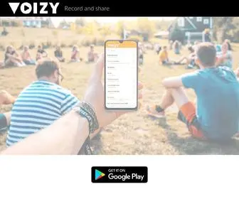 Voizyapp.com(Record and share) Screenshot