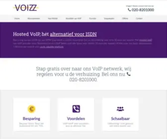 Voizz.net(Hosted VoIP Provider) Screenshot