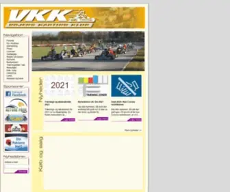 Vojenskartingklub.dk(Vojens Karting Klub : Kør gokart i Vojens           ) Screenshot