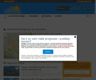 VojVodinameteo.rs(Najbolja vremenska prognoza) Screenshot