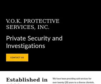 Vokprotectiveservices.com(Protective Services) Screenshot