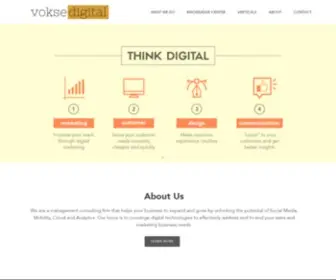 Voksedigital.com(Home) Screenshot