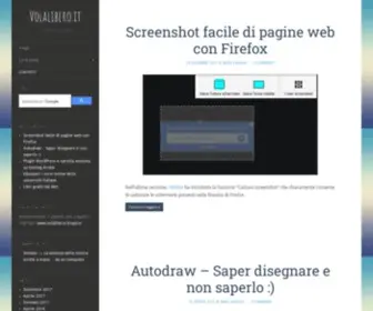 Volalibero.it(Tecnologia in corso) Screenshot