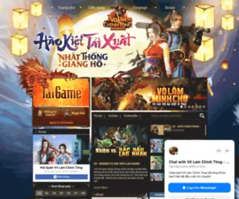 Volamchinhtong.com(Võ lâm chính tông) Screenshot