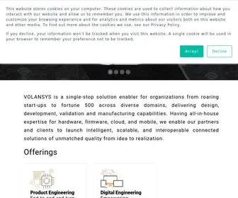 Volansys.com(Product Realization and Digital Transformation Company) Screenshot