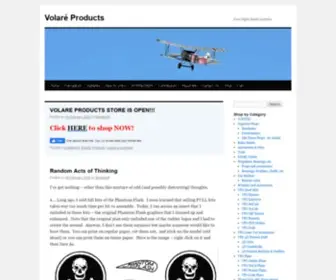 Volareproducts.com(Volaré Products) Screenshot