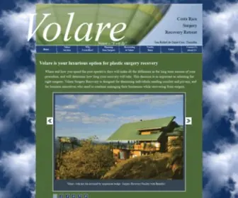 Volaresurgeryrecovery.com(Volare Medical Tourism Recovery Retreat Costa Rica) Screenshot