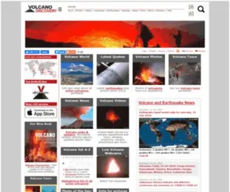Volcanodiscovery.com(VolcanoDiscovery Italia)) Screenshot
