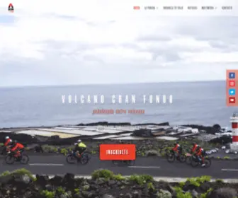 Volcanogranfondo.com(Volcano Gran Fondo) Screenshot