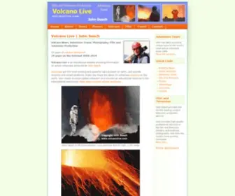 Volcanolive.com(Volcano Live) Screenshot