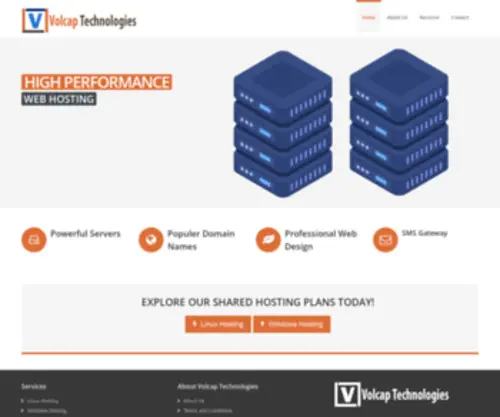 Volcaptechnologies.com(Volcap Technologies) Screenshot