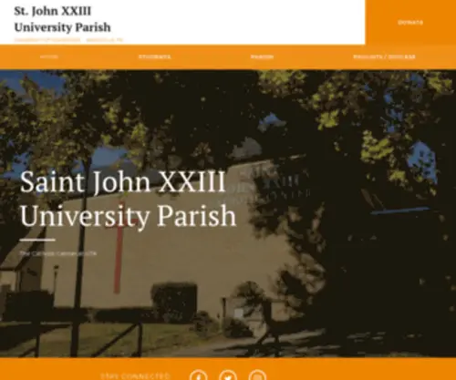 Volcatholic.org(St John XXIII) Screenshot