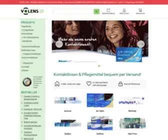 Volens.de(Kontaktlinsen Versand) Screenshot