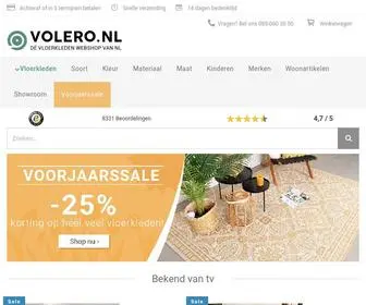 Volero.nl(Shop nu jouw vloerkleed online bij dé vloerkleden webshop van Nederland) Screenshot