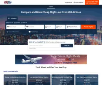 Volfly.com(Find Cheap AirlineTickets) Screenshot