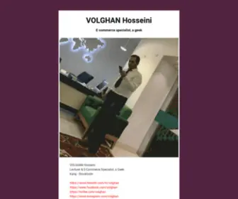 Volghan.net(ولقان حسینی) Screenshot