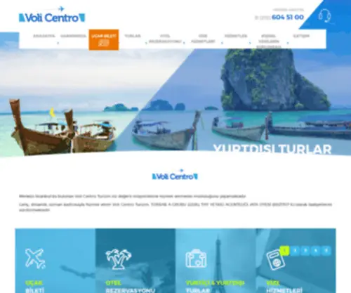 Volicentro.com(Voli Turizm) Screenshot