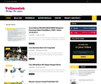 Volimaniak.com(Permainan Bola Voli) Screenshot