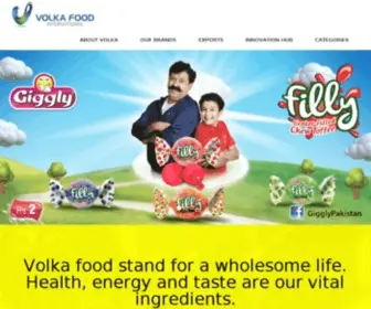 Volkafood.com(Volka Food International) Screenshot