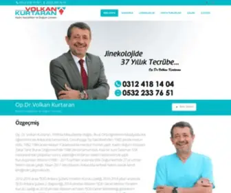 Volkankurtaran.com(Volkan Kurtaran) Screenshot