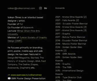 Volkanolmez.com(Volkan Ölmez) Screenshot